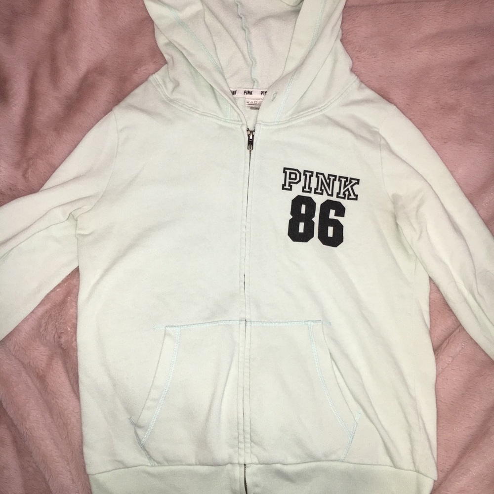 PINK zip up hoodie